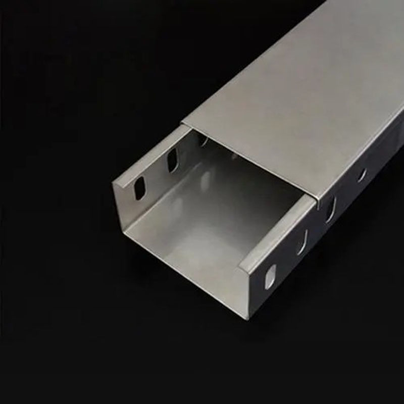 磨き SS 304 ケーブル トレイ オーダーメイド 長さ サイズ 銀色